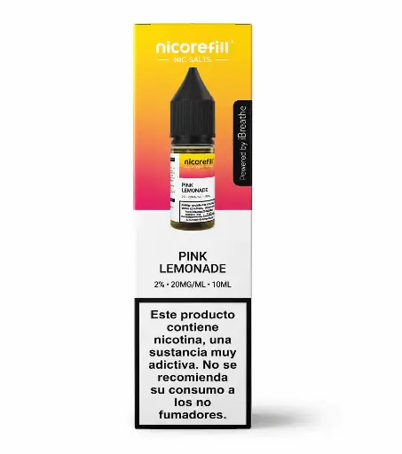 Nicorefill MT Pink Lemonade Nic Salts
