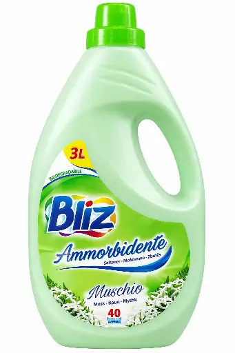 [284483] Bliz Fabric Softener Musk 3L – 40 Washes