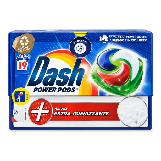 [234345] Dash Power Hygiene Pods 19pcs