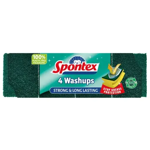 [311010] Spontex Spirenett Scourers 4pcs