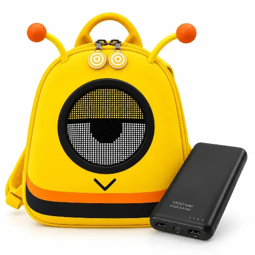 BeeBee LOY LED Backpack + Powerbank BeeBee 