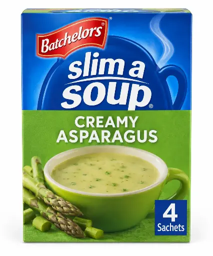 Batchelors Slim a Soup Creamy Asparagus 4 Sachets 59g