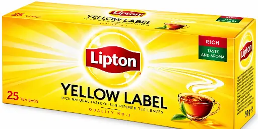 [404810] Lipton Yellow Label Tea 25 Bags