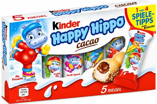 [233624] Kinder Happy Hippo 5 Pack