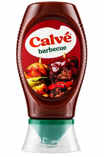[77397] Calvé Top Down Barbecue Sauce 250ml