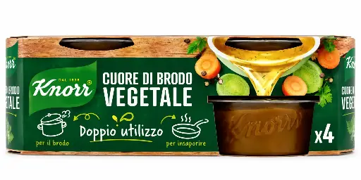 [280229] Knorr Cuore di Brodo Vegetable 4x28g