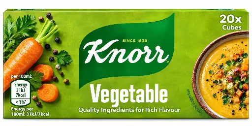 [280041] Knorr Vegetable Stock Cubes 10 Pack