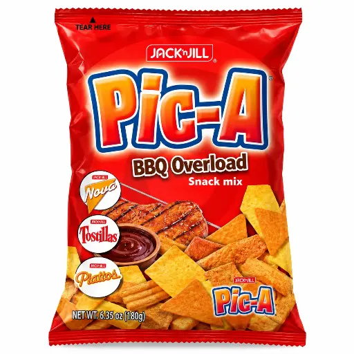 Jack 'n Jill Pic-A BBQ Overload Snack Mix 180g