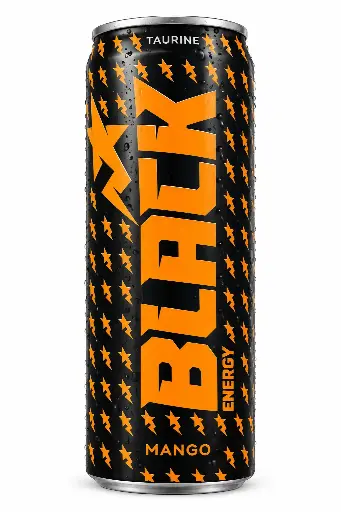 Black Energy Drink Mango 250ml