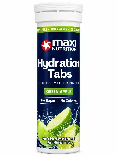 Maxi Nutrition Hydration Tabs Green Apple 40g