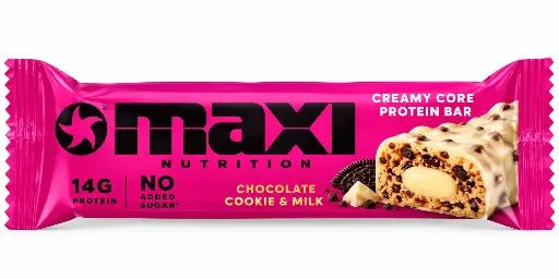 Maxi Nutrition Creamy Core Chocolate Cookie & Milk Protein Bar 45g