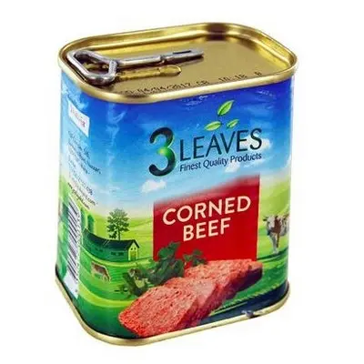 3 Leaves Corned Beef 198g