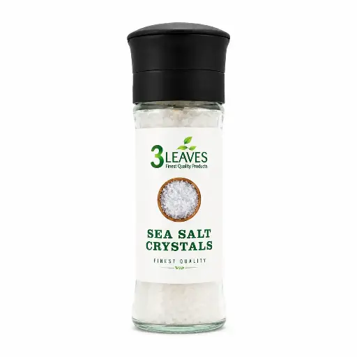 3 Leaves Grinder Sea Salt 110g