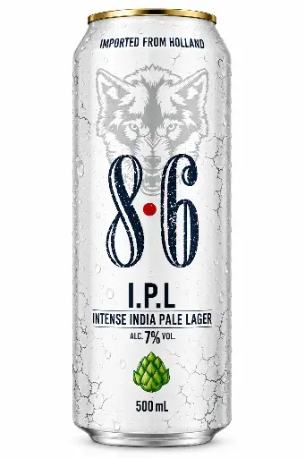 [10004557] 8.6 IPA Lager White Can 500ml