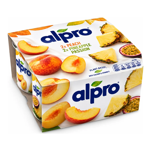 [AL309] Alpro Yofu Peach Pineapple Passion 125g