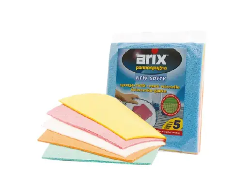 Arix Soft Sponge Cloth 5Pcs