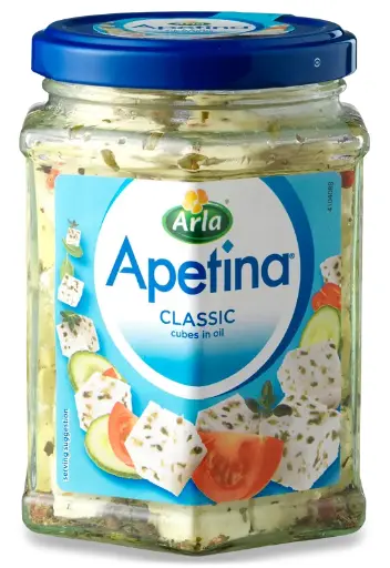 Arla Apetina Classic Cubes Feta In Oil 265g