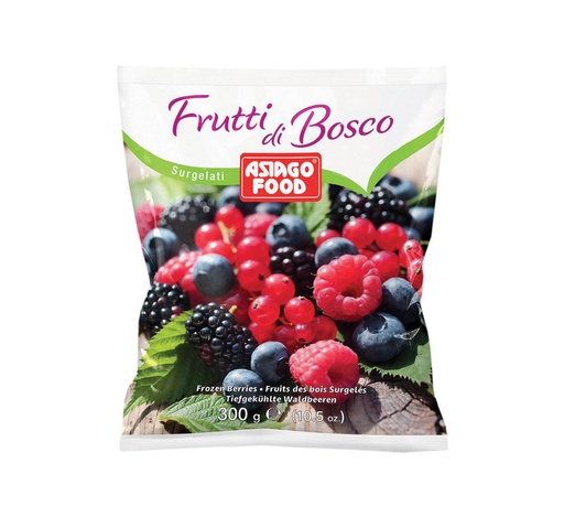 Asiago Frozen Fruit Mixed Berries 300g