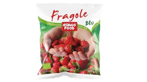 Asiago Frozen Fruit Bio Strawberries 300g