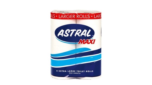 Astral Maxi Toilet Paper X6