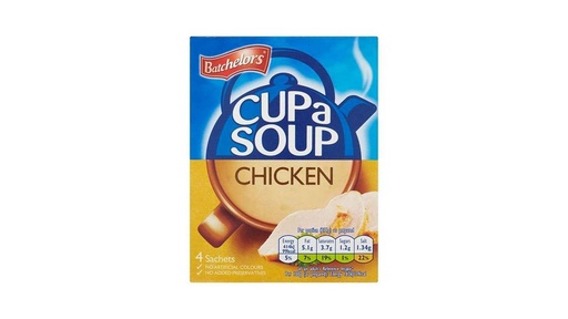 Batchelors Cup A Soup Chicken *4 Sachets 81G