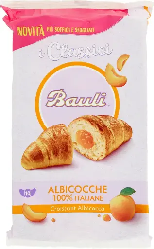 Bauli Croissant Apricot 10x50g