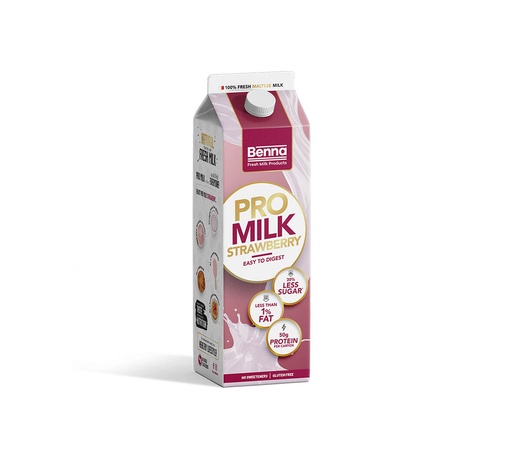 [PRO MILK 1 LT st] Benna Pro Milk Strawberry 1L