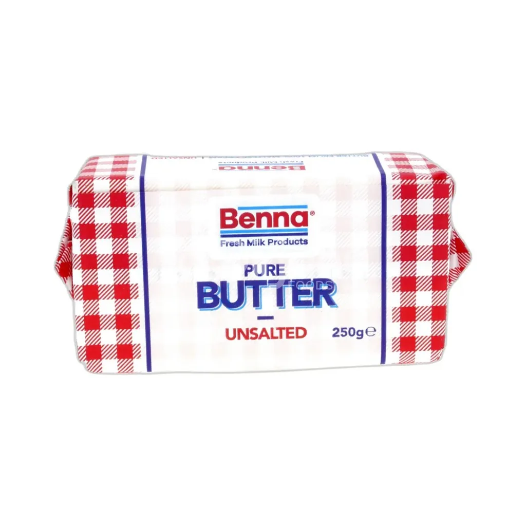 Benna Pure Butter Unsalted 250g