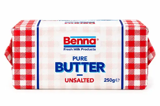 Benna Pure Butter Unsalted 250g