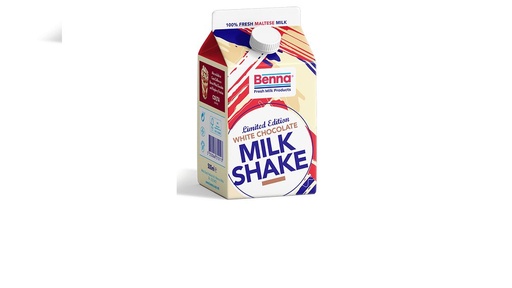 [MILKSHAKE WC] Benna White Chocolate Milk Shake 500Ml