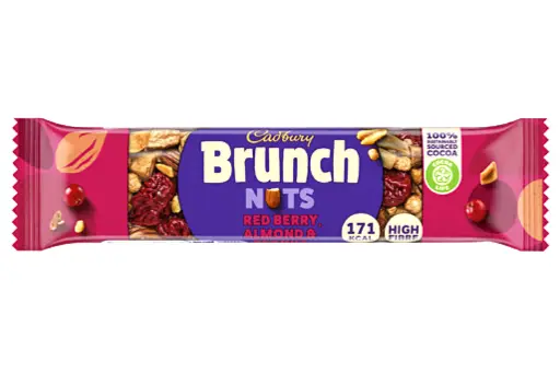 Cadbury Brunch Nuts Red Berry Almond & Peanut 35g