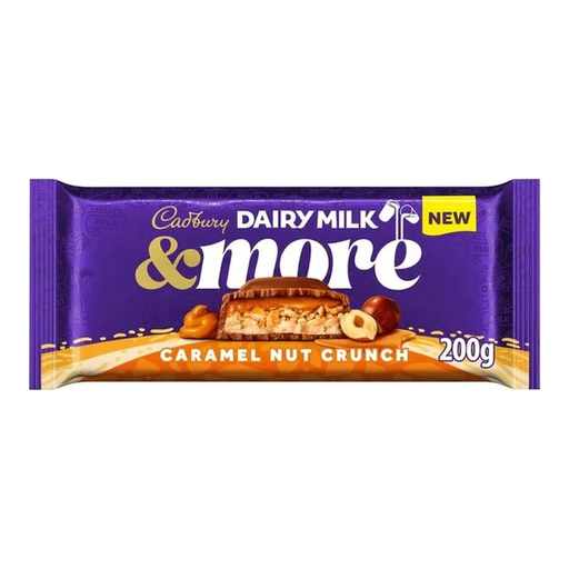 Cadbury Dairy Milk Caramel Nut Crunch 200g