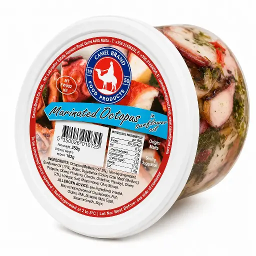 Camel Brand Marinated Octopus 250g