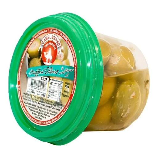 Camel Brand Stuffed Olives 250g