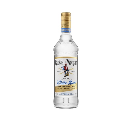 Captain Morgan White Rum 37.5% Vol, 70Cl