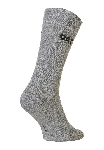 Cat Business Socks 5Pk Gry 43-47