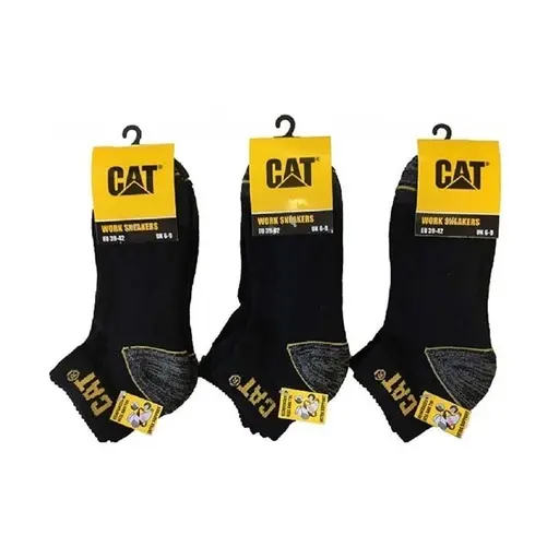 Cat Sport Sneakers 3Pk 43-46 Blk