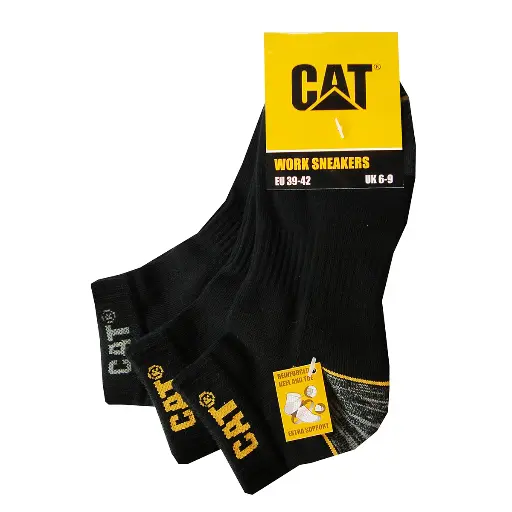 Cat Work Quarters Sneakers 3Pk