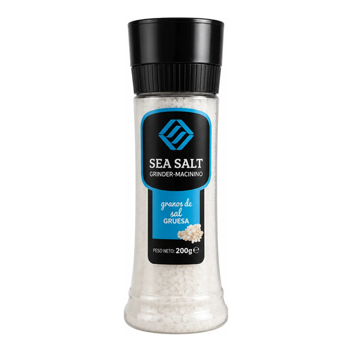 [CHE000001] Chef Seasons Aegean Natural Sea Salt Grinder 100 Gr