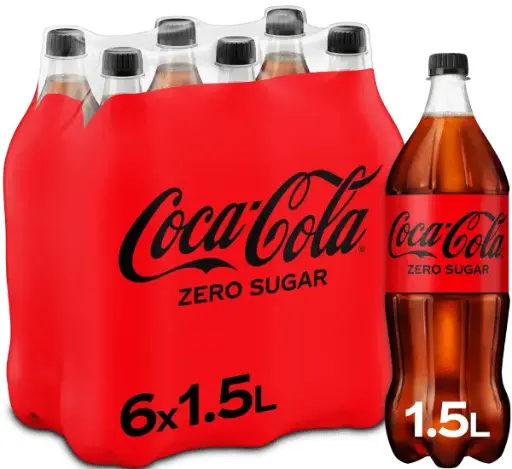 Coca Cola Zero 1.5L X6