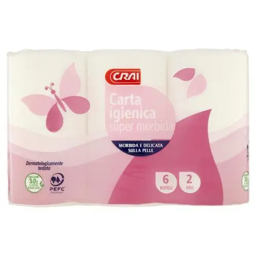 Crai Carta Igienica Super Morbida