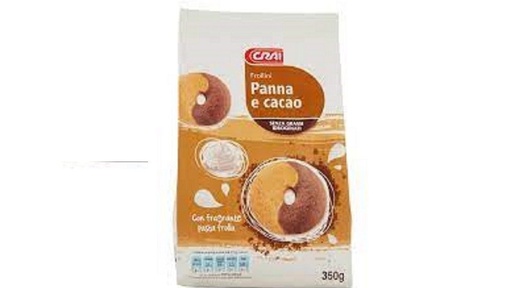 Crai Frollini Panna E Cacao 350G