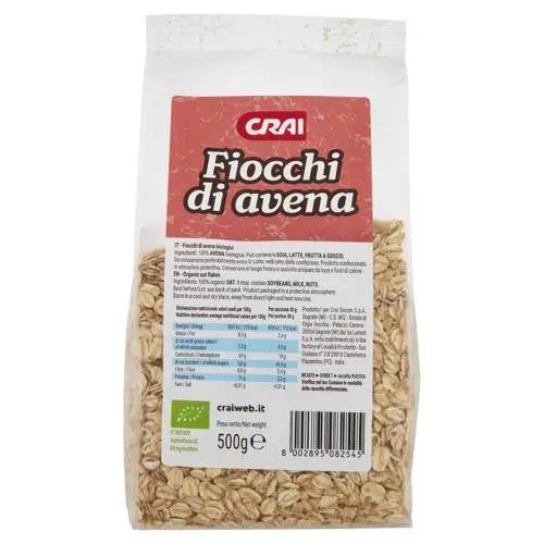 Crai In Armonia Fiocchi Di Avena Oats 500g