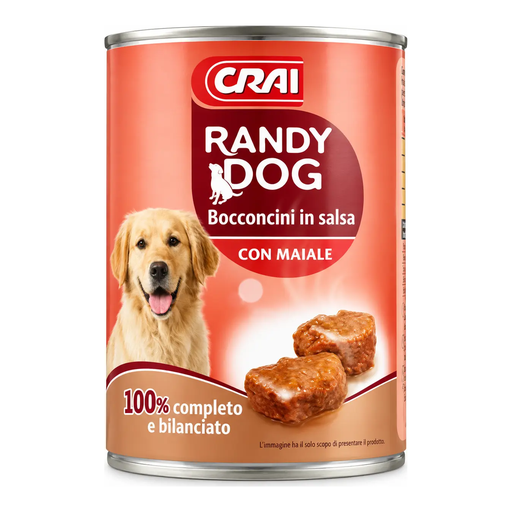 [Crai Randy Dog con Maiale (Pork) 400g] Crai Randy Dog with Pork 400g