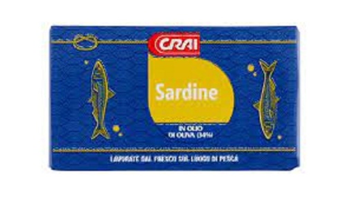 Crai Sardine In Olio Di Oliva, 125G