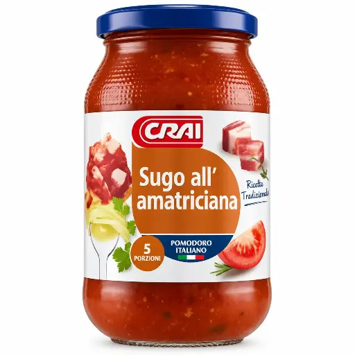 [Crai Amatriciana Sauce 400g] Crai Amatriciana Sauce 400g