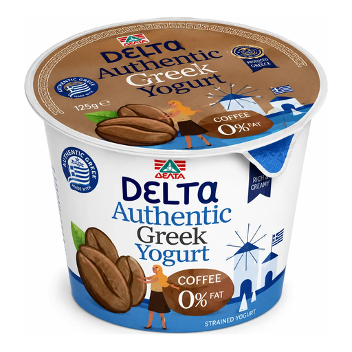 Delta Greek Yogurt 0% Coffee 150g