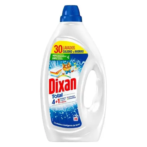 Dixan Liquid Gel For Whites 30 Wash
