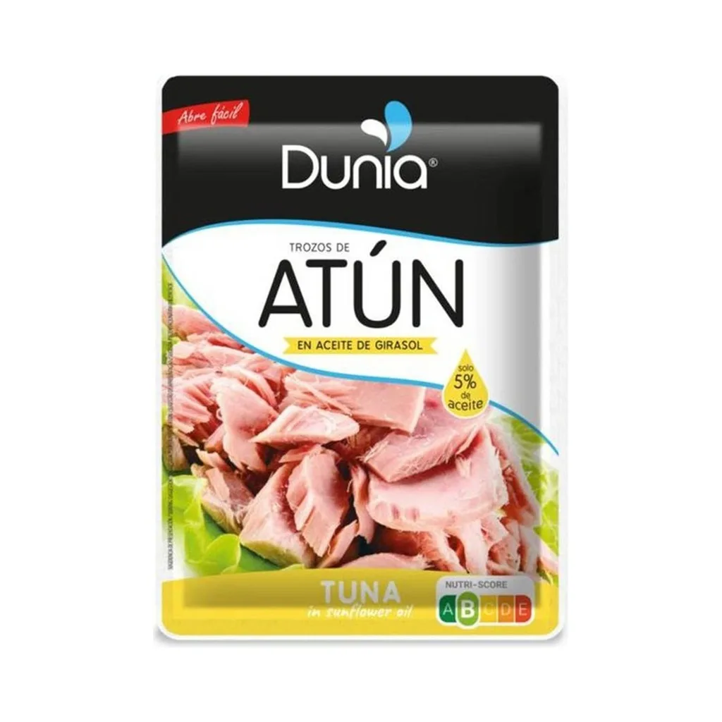 [DUN0022] Dunia Tuna In Sunflower Oil Pouch 82gr