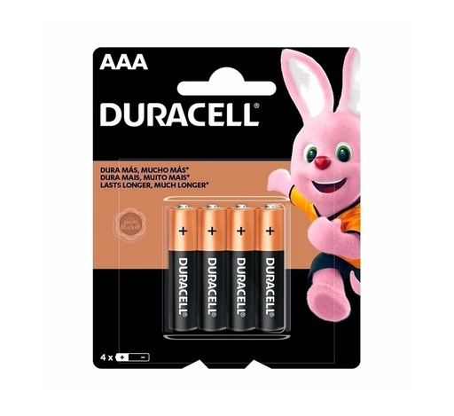 Duracell Aaa X4